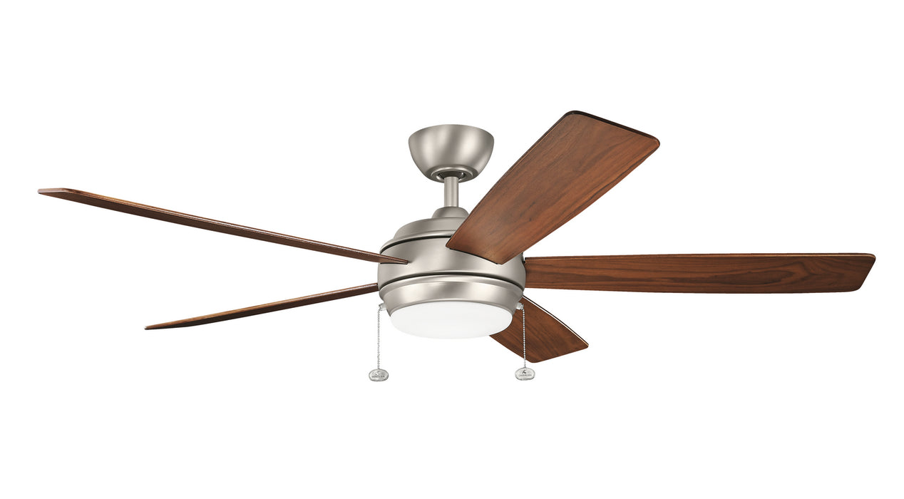 Myhouse Lighting Kichler - 330180NI - 60"Ceiling Fan - Starkk - Brushed Nickel