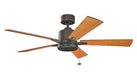 Myhouse Lighting Kichler - 330242OZ - 52"Ceiling Fan - Lucian II - Olde Bronze