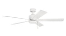 Myhouse Lighting Kichler - 330243MWH - 60"Ceiling Fan - Lucian II - Matte White