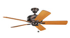 Myhouse Lighting Kichler - 330247OBB - 52"Ceiling Fan - Terra - Oil Brushed Bronze