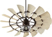 Myhouse Lighting Quorum - 96015-86 - 60"Ceiling Fan - Windmill - Oiled Bronze