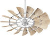 Myhouse Lighting Quorum - 96015-9 - 60"Ceiling Fan - Windmill - Galvanized