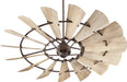 Myhouse Lighting Quorum - 97215-86 - 72"Ceiling Fan - Windmill - Oiled Bronze