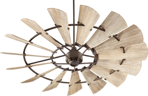 Myhouse Lighting Quorum - 97215-86 - 72"Ceiling Fan - Windmill - Oiled Bronze