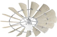 Myhouse Lighting Quorum - 97215-9 - 72"Ceiling Fan - Windmill - Galvanized