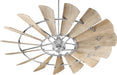 Myhouse Lighting Quorum - 97215-9 - 72"Ceiling Fan - Windmill - Galvanized