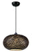 Myhouse Lighting Maxim - 14402CHWT - One Light Outdoor Pendant - Bali - Chocolate