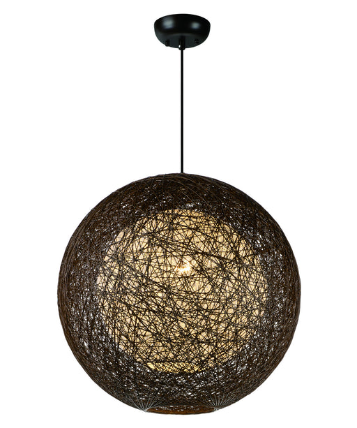 Myhouse Lighting Maxim - 14405CHWT - One Light Outdoor Pendant - Bali - Chocolate