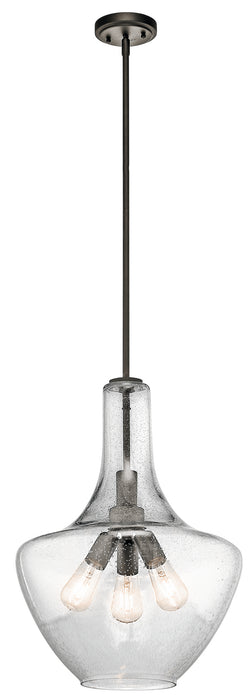 Myhouse Lighting Kichler - 42190OZ - Three Light Pendant - Everly - Olde Bronze