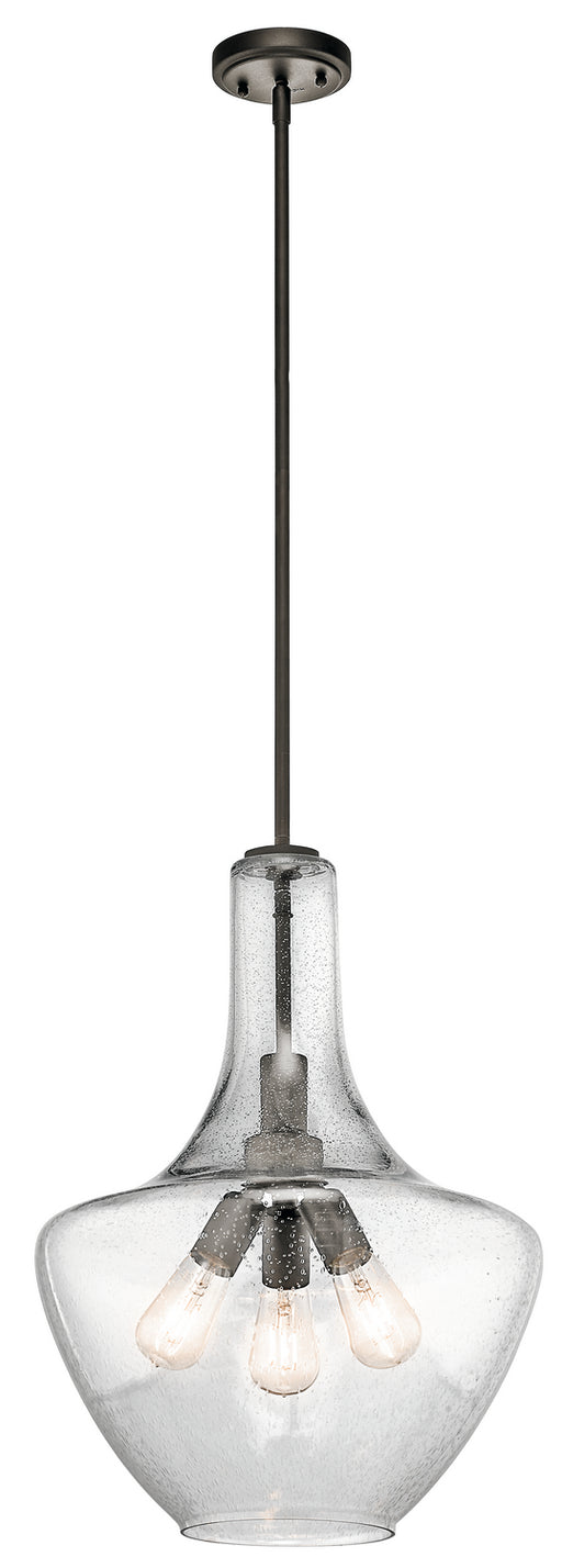 Myhouse Lighting Kichler - 42190OZ - Three Light Pendant - Everly - Olde Bronze