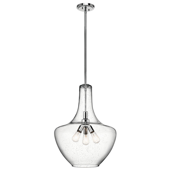 Myhouse Lighting Kichler - 42198CH - Three Light Pendant - Everly - Chrome