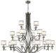 Myhouse Lighting Kichler - 42396AP - 18 Light Chandelier - Lacey - Antique Pewter