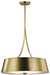 Myhouse Lighting Kichler - 43742NBR - Four Light Chandelier - Maclain - Natural Brass