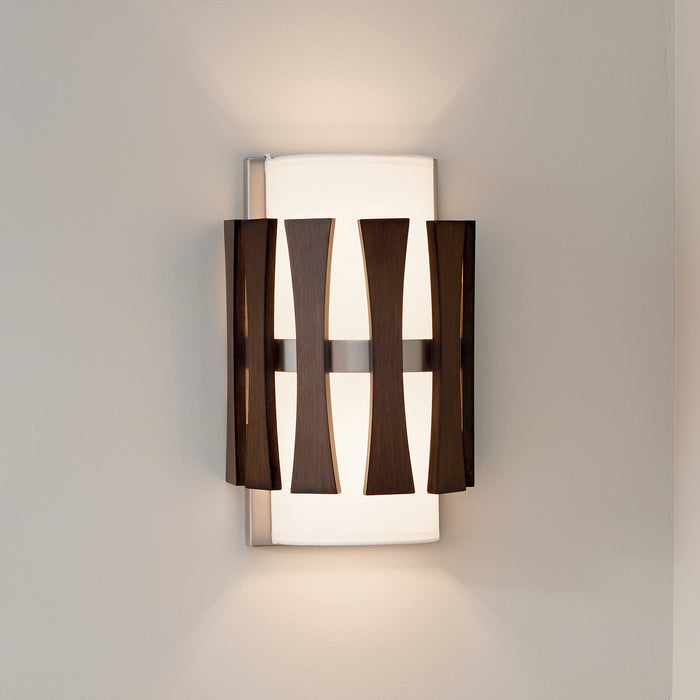 Myhouse Lighting Kichler - 43756AUB - Two Light Wall Sconce - Cirus - Auburn Stained Finish