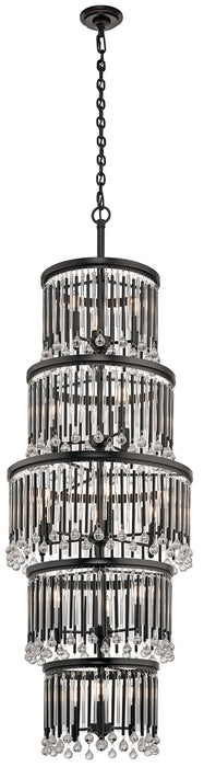 Myhouse Lighting Kichler - 43758ESP - 18 Light Chandelier - Piper - Espresso