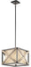 Myhouse Lighting Kichler - 43775AVI - One Light Pendant/Semi Flush Mount - Cahoon - Anvil Iron