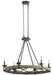 Myhouse Lighting Kichler - 43824WZC - Six Light Pendant - Taulbee - Weathered Zinc