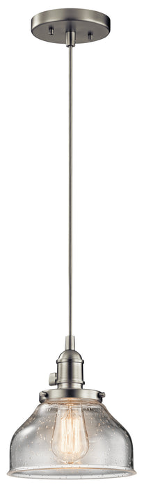 Myhouse Lighting Kichler - 43850NI - One Light Mini Pendant - Avery - Brushed Nickel