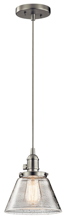 Myhouse Lighting Kichler - 43851NI - One Light Mini Pendant - Avery - Brushed Nickel