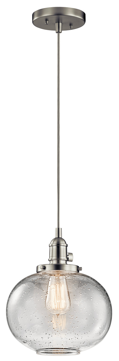 Myhouse Lighting Kichler - 43852NI - One Light Mini Pendant - Avery - Brushed Nickel