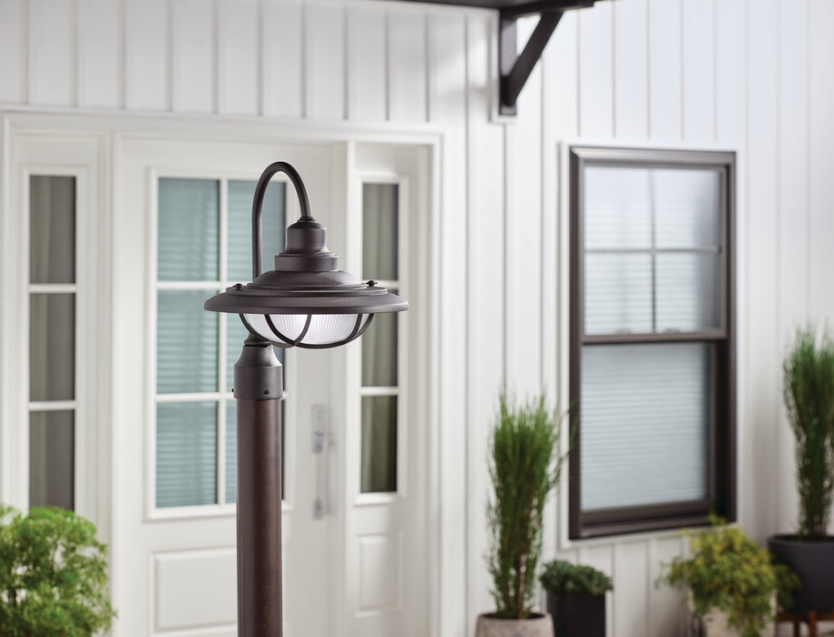 Myhouse Lighting Kichler - 49694BKT - One Light Outdoor Post Mount - Harvest Ridge - Textured Black