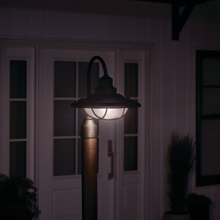 Myhouse Lighting Kichler - 49694BKT - One Light Outdoor Post Mount - Harvest Ridge - Textured Black