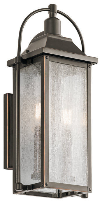 Myhouse Lighting Kichler - 49714OZ - Two Light Outdoor Wall Mount - Harbor Row - Olde Bronze