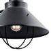 Myhouse Lighting Kichler - 9142BK - One Light Outdoor Wall Mount - Seaside - Black