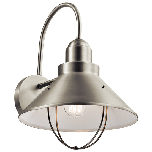 Myhouse Lighting Kichler - 9142NI - One Light Outdoor Wall Mount - Seaside - Brushed Nickel