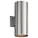 Myhouse Lighting Kichler - 9246BA - Two Light Outdoor Wall Mount - No Family - Brushed Aluminum