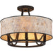 Myhouse Lighting Quoizel - AS1716PN - Four Light Semi-Flush Mount - Aristocrat - Palladian Bronze