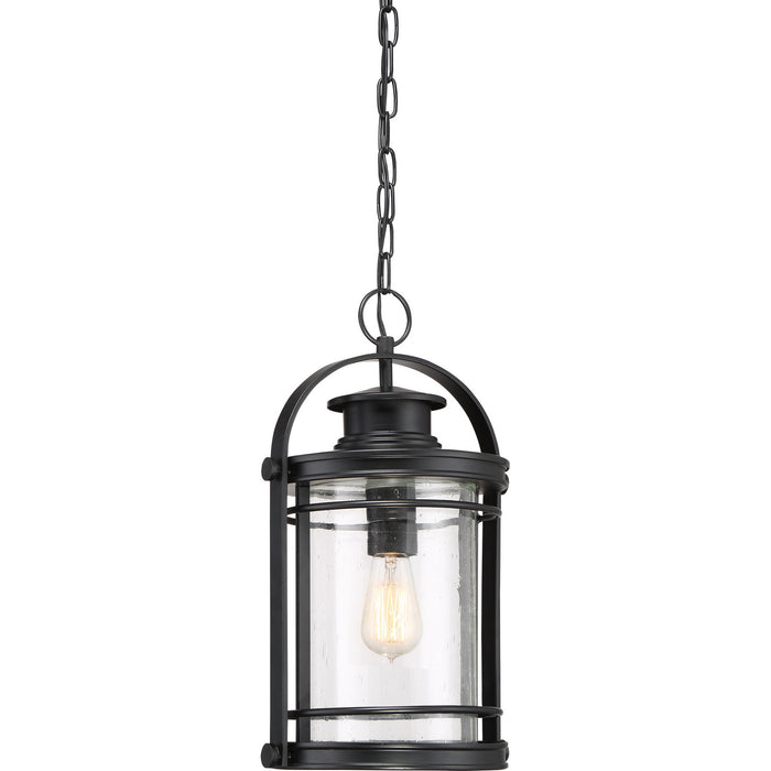 Myhouse Lighting Quoizel - BKR1910K - One Light Outdoor Hanging Lantern - Booker - Mystic Black