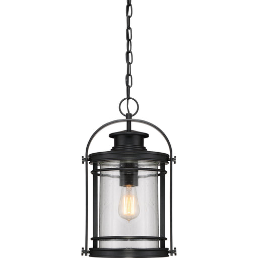 Myhouse Lighting Quoizel - BKR1910K - One Light Outdoor Hanging Lantern - Booker - Mystic Black