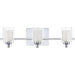 Myhouse Lighting Quoizel - KLT8603CLED - Three Light Bath Fixture - Kolt - Polished Chrome