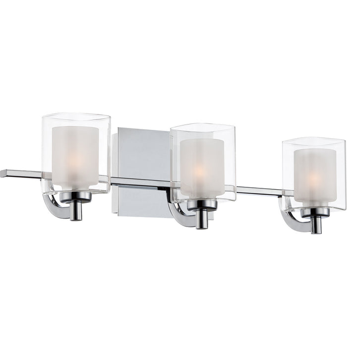 Myhouse Lighting Quoizel - KLT8603CLED - Three Light Bath Fixture - Kolt - Polished Chrome