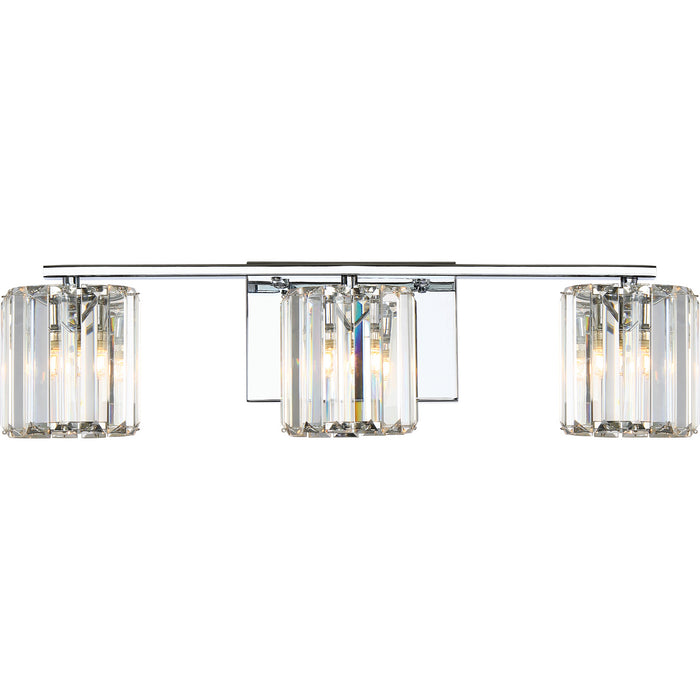 Myhouse Lighting Quoizel - PCDV8603C - Three Light Bath Fixture - Divine - Polished Chrome