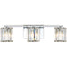 Myhouse Lighting Quoizel - PCDV8603C - Three Light Bath Fixture - Divine - Polished Chrome