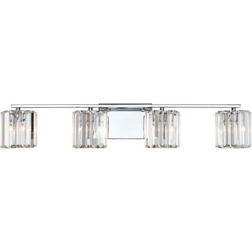 Myhouse Lighting Quoizel - PCDV8604C - Four Light Bath Fixture - Divine - Polished Chrome