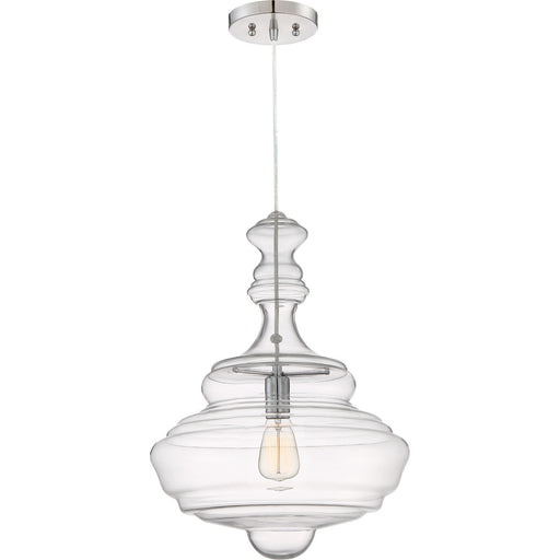 Myhouse Lighting Quoizel - QF2046C - One Light Pendant - Morocco - Polished Chrome