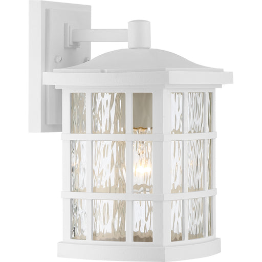 Myhouse Lighting Quoizel - SNN8408W - One Light Outdoor Wall Lantern - Stonington - Matte White