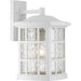 Myhouse Lighting Quoizel - SNN8409W - One Light Outdoor Wall Lantern - Stonington - Matte White