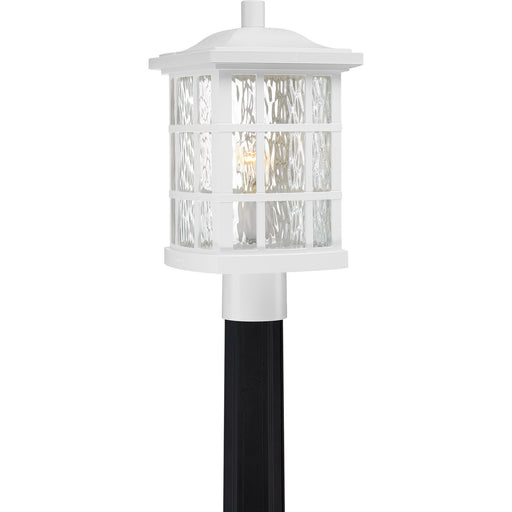 Myhouse Lighting Quoizel - SNN9009W - One Light Outdoor Post Mount - Stonington - Matte White