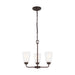 Myhouse Lighting Generation Lighting - 3115203-710 - Three Light Chandelier - Kerrville - Bronze