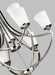 Myhouse Lighting Generation Lighting - 3124509-962 - Nine Light Chandelier - Hanford - Brushed Nickel