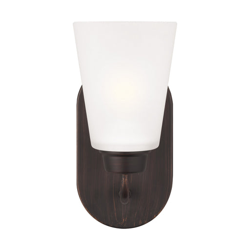 Myhouse Lighting Generation Lighting - 4115201-710 - One Light Wall / Bath Sconce - Kerrville - Bronze