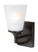 Myhouse Lighting Generation Lighting - 4124501-710 - One Light Wall / Bath Sconce - Hanford - Bronze