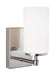 Myhouse Lighting Generation Lighting - 4124601-962 - One Light Wall / Bath Sconce - Alturas - Brushed Nickel