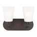 Myhouse Lighting Generation Lighting - 4415202-710 - Two Light Wall / Bath - Kerrville - Bronze