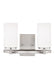 Myhouse Lighting Generation Lighting - 4424602-962 - Two Light Wall / Bath - Alturas - Brushed Nickel