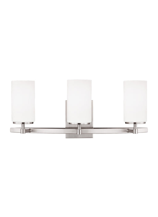 Myhouse Lighting Generation Lighting - 4424603-962 - Three Light Wall / Bath - Alturas - Brushed Nickel